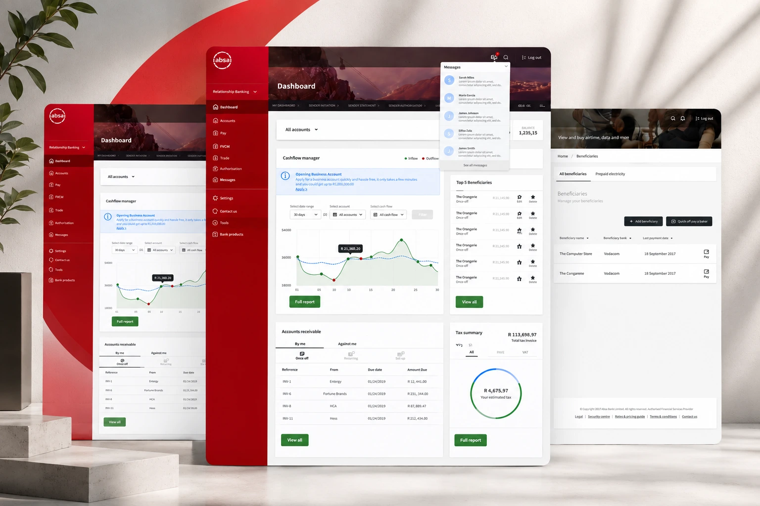 Business Banking Portal — Absa