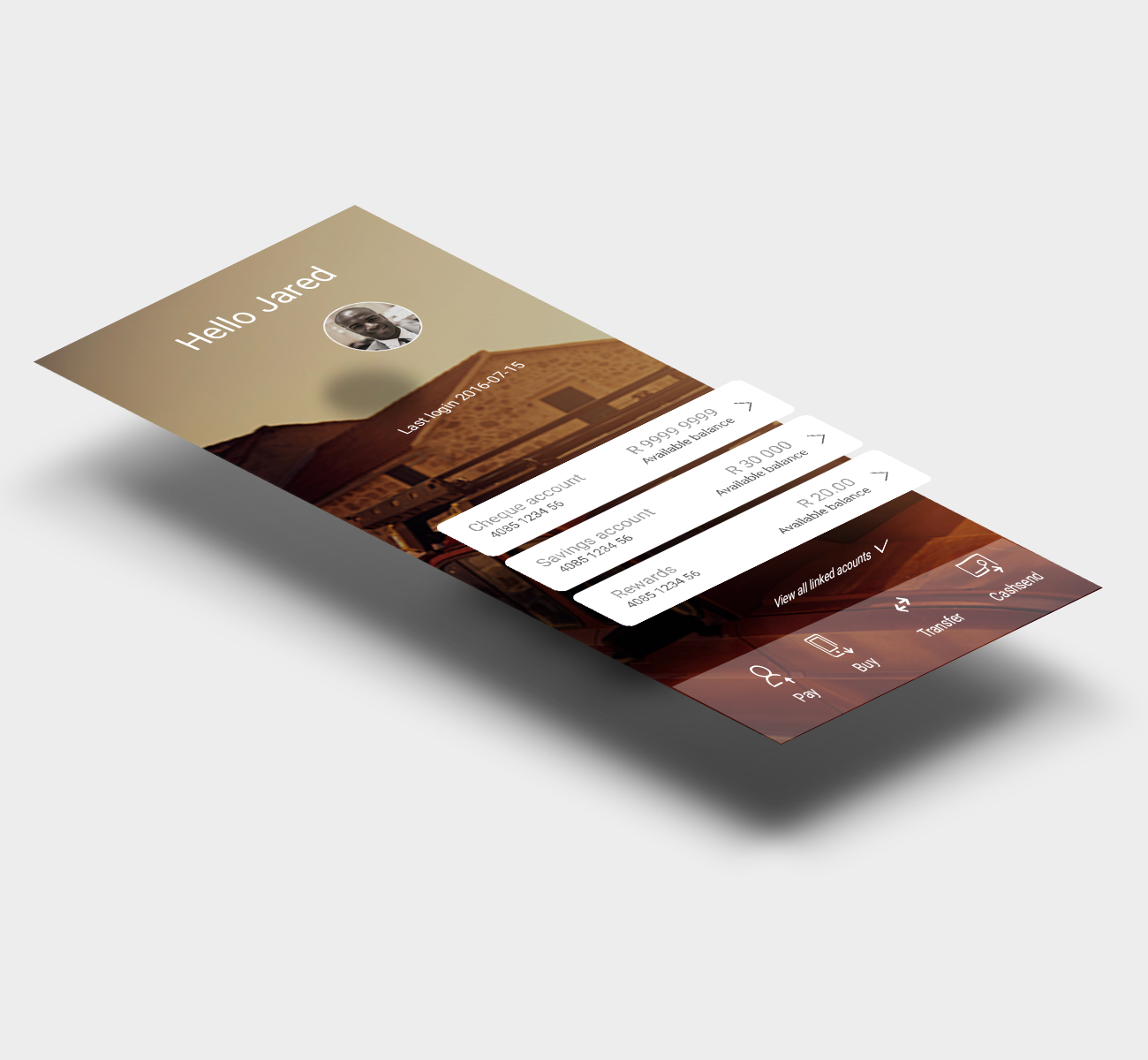 Absa banking app screens