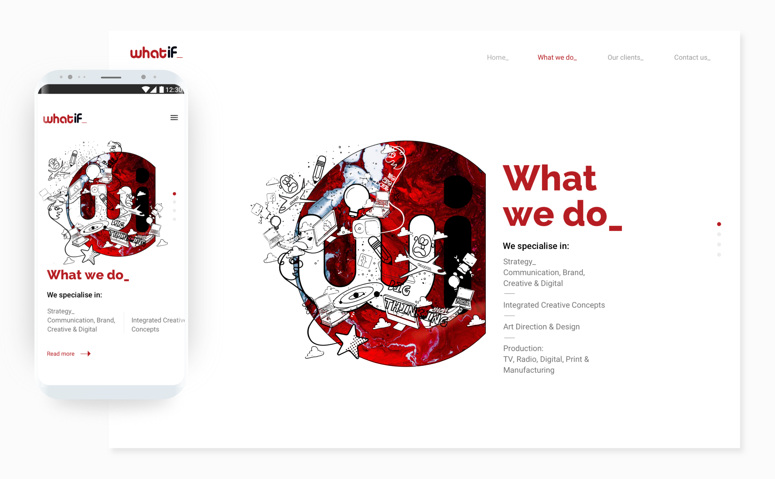 What If Creative page two