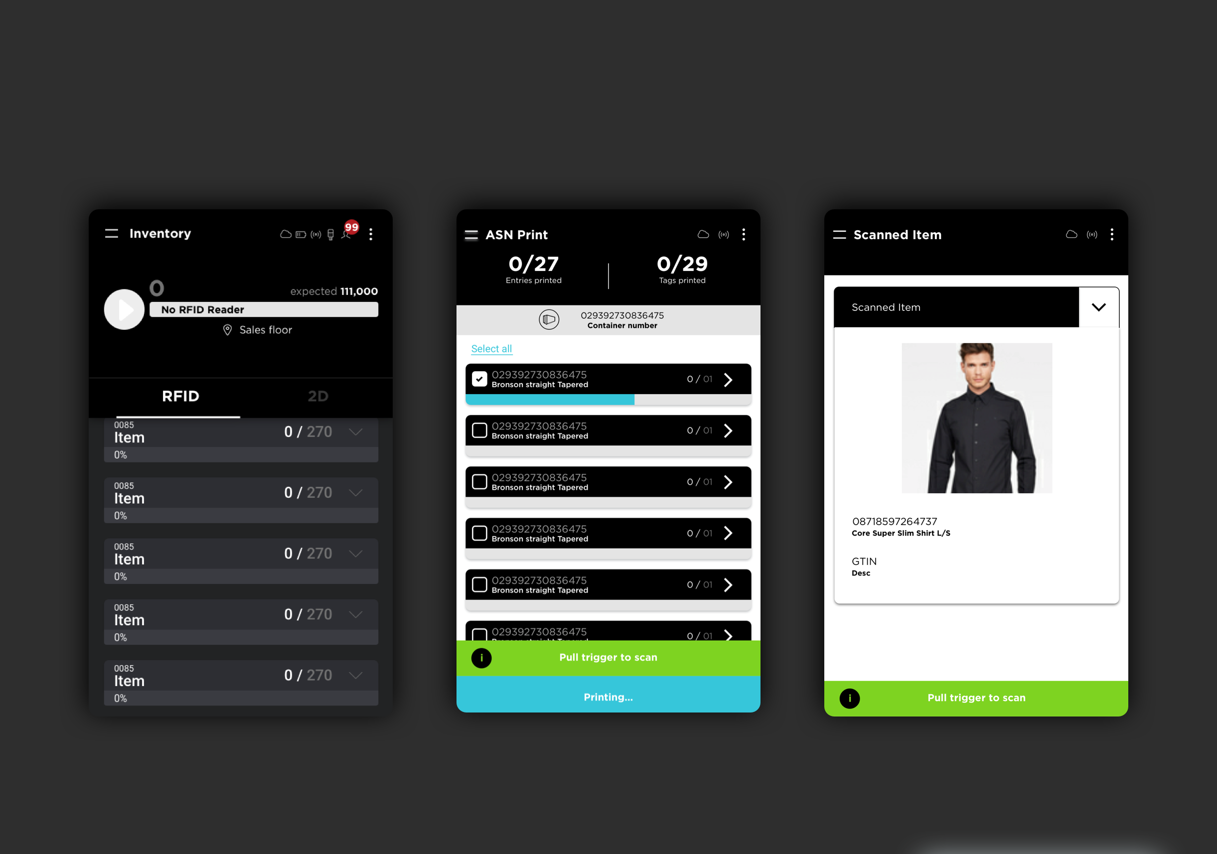 RIOT Insight back-office dashboard